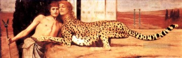 Leopard Painting - Leopard Woman